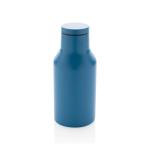 XD Collection RCS recycelte Stainless Steel Kompakt-Flasche Blau