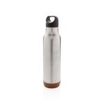 XD Collection Cork leakproof vacuum flask Silver