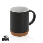 XD Collection Ceramic mug with cork base 