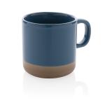 XD Collection Glazed ceramic mug 360ml Aztec blue