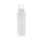 XD Collection RCS certified recycled PP water bottle with handle White