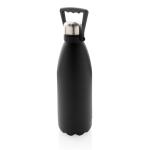 XD Collection RCS Recycled stainless steel large vacuum bottle 1.5L Black