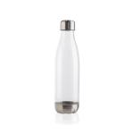 XD Collection Leakproof water bottle with stainless steel lid Transparent