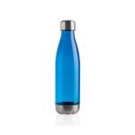 XD Collection Auslaufsichere Trinkflasche mit Stainless-Steel-Deckel Blau
