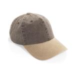 XD Xclusive BEAU AWARE™ Two-Tone 6-Panel-Cap aus washed Cotton-Twill Braun