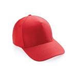 XD Collection Impact 5 Panel Kappe aus 280gr rCotton mit AWARE™ Tracer Üppiges Rot