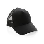 XD Collection Impact AWARE™ 190gr Brushed rCotton 5 Panel Trucker-Cap Schwarz