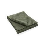 XD Collection Impact AWARE™ Polylana® knitted scarf 180 x 25cm Green