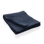 XD Collection Impact AWARE™ Polylana® knitted scarf 180 x 25cm Navy