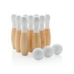 XD Collection Wooden skittles set Brown
