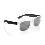 XD Collection Gleam Sonnenbrille aus RCS rec. PC mit verspiegelten Gläsern Schwarz/weiss