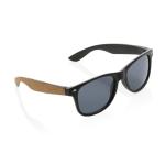 XD Collection GRS recycled PC plastic sunglasses with cork Black