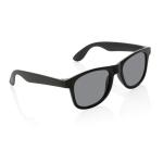 XD Collection RCS recycled PP plastic sunglasses Black