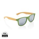 XD Collection Bamboo and RCS recycled plastic sunglasses 