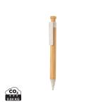 XD Collection Bamboo pen with wheatstraw clip 