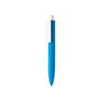 XD Collection X3-Stift mit Smooth-Touch aus RCS recyceltem ABS Blau/weiß