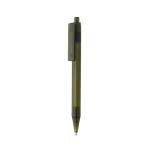 XD Collection GRS RPET X8 transparent pen Green