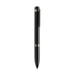 Swiss peak OSLO recycled stainless steel deluxe pen Black