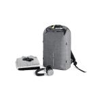XD Design Urban schnitthemmender Anti-Diebstahl-Rucksack Grau/schwarz
