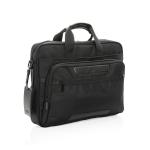 Swiss Peak AWARE™ RPET Voyager 15.6" laptop bag Black