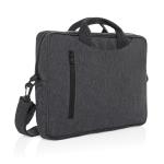 XD Collection Laluka AWARE™ 15.4" Laptop-Tasche aus recycelter Baumwolle Anthrazit
