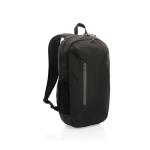 XD Collection Impact AWARE™ 300D RPET casual backpack Black/silver