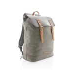 XD Collection Canvas laptop backpack PVC free Convoy grey