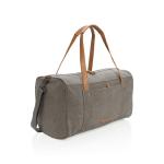 XD Collection Canvas Reisetasche, PVC-frei Grau