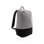 XD Collection Standard RFID anti theft backpack PVC free Gray/black