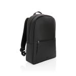 Swiss Peak deluxe PU laptop backpack PVC free Black