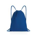 XD Collection Impact AWARE™ recycelter Baumwoll-Sportbeutel 145gr Blau