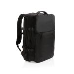 Swiss Peak AWARE™ RPET 15.6' expandable weekend backpack Black