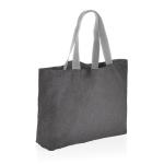 XD Collection Impact Aware™ 240g/m² große Tasche aus rCanvas, ungefärbt Anthrazit