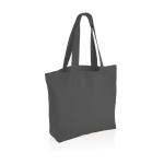 XD Collection Impact Aware™ 240g/m² rcCanvas Shopper + Tasche, ungefärbt Anthrazit