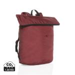 XD Collection Dillon AWARE™ RPET lightweight foldable backpack 