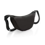 XD Collection Crescent AWARE™ RPET Half-Moon Sling Tasche Schwarz