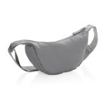 XD Collection Crescent AWARE™ RPET half moon sling bag Silver grey