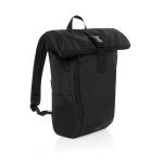 Swiss Peak Aware™ RPET Leonard 15,6"-Laptop-Rucksack Schwarz