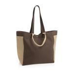 XD Xclusive BEAU AWARE™ Allround-Shopper aus rec. Canvas 400gr/m² Braun