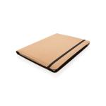 XD Collection Deluxe cork portfolio A4 with pen Brown