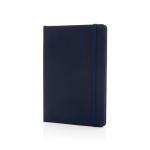 XD Collection GRS certified RPET A5 notebook, blue Blue,navy