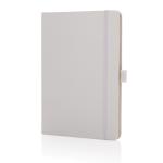 XD Collection Sam A5 RCS certified bonded leather classic notebook White