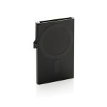 XD Collection Standard aluminium RFID magnetic phone cardholder Black