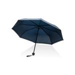 XD Collection 20.5"Impact AWARE™ RPET 190T pongee mini reflective umbrella Navy