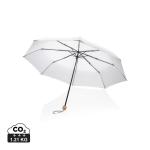 XD Collection 20.5" Impact AWARE™ RPET 190T Pongee bamboo mini umbrella 