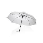 XD Collection 21" Impact AWARE™ RPET 190T mini auto open umbrella White