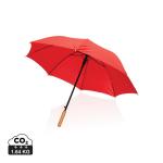 XD Collection 23" Impact AWARE™ RPET 190T auto open bamboo umbrella 