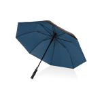 XD Collection 27" Impact AWARE™ RPET 190T dual colour auto open umbrella Aztec blue
