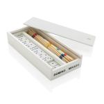 XD Collection Deluxe mikado/domino in wooden box White