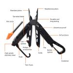 Nordic Drift Adventure Multi-function Pliers Black